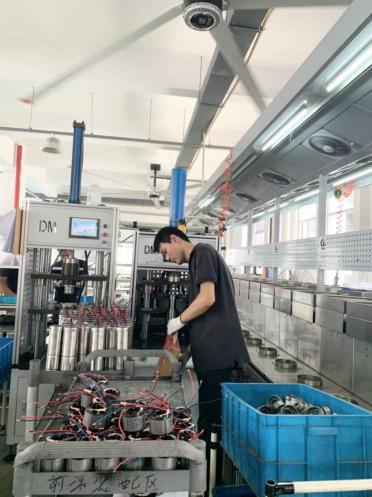 tpon solar pump assembly line