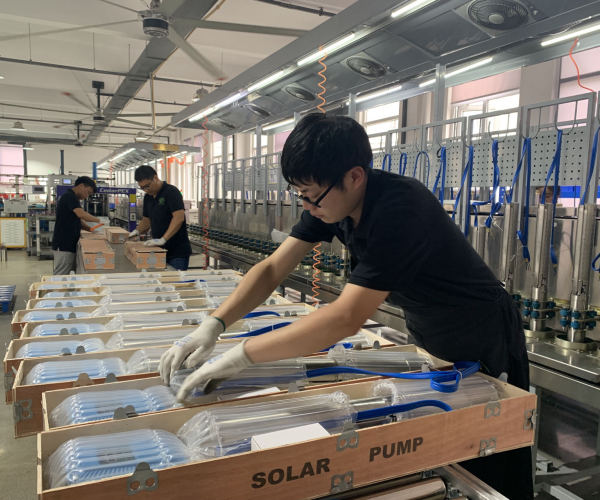 TPON Solar Pump Factory- Busy Production After May Day