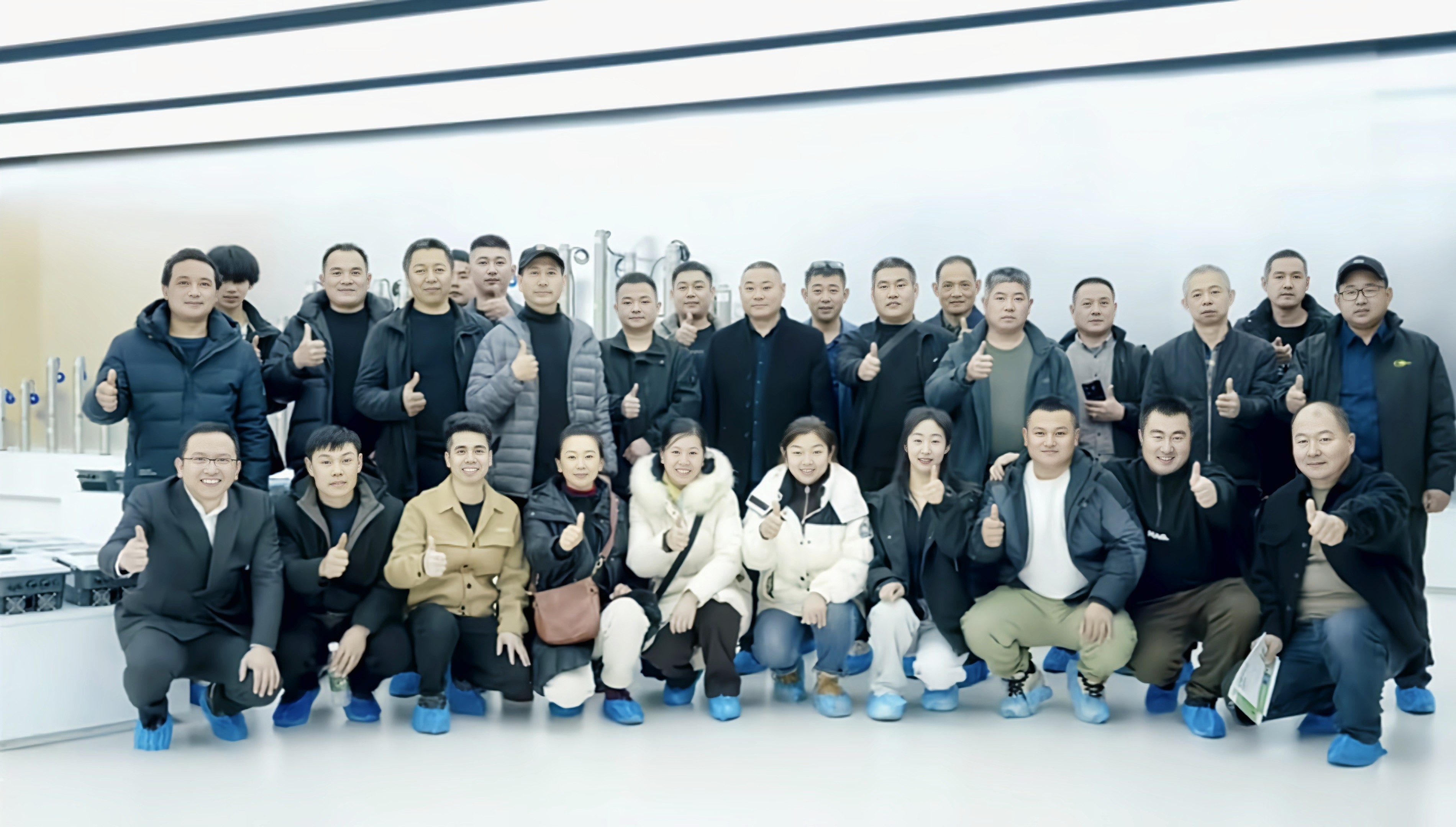 Shandong distributors visited Ningbo Guanghan Pump Industry