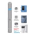 4 Inch solar deep well submersible pump | Permanent magnet DC brushless synchronous motor | Supporting OEM ODM