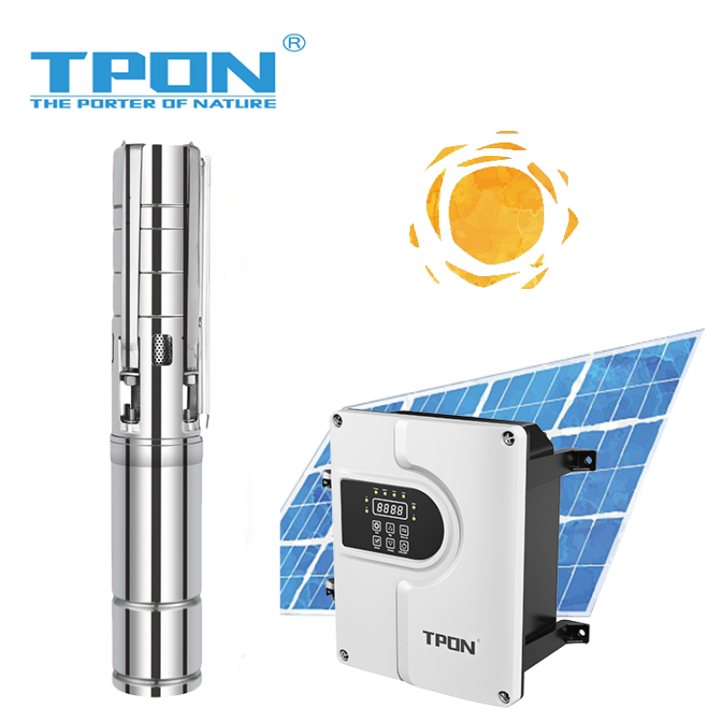 4 Inch Brushless DC Submersible Solar Water Pump Kit Solar Powered Water Pump for Agriculture Manufacturers in China