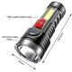High power plastic LED flashlight for outdoor adventure
