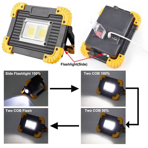 High Power & High brightness working light for a wide range of uses