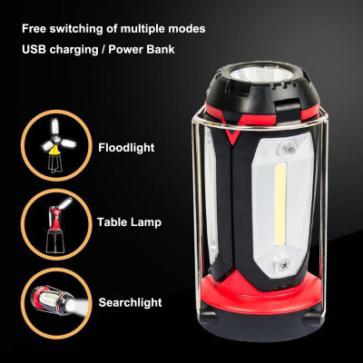 Multifunction working light for a wide range of uses