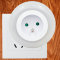 High quality & colorful LED night lamp with AC outlet / socket for a wide range of usage