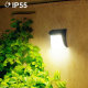 Luces de jardín solares inteligentes de alta calidad, lámpara de pared solar para brindarle un mundo maravilloso