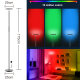 تصميم ذكي وتحكم ذكي WIFI ومصباح أرضي RGB LED بألوان كاملة يجعل حياتك أكثر مرحًا