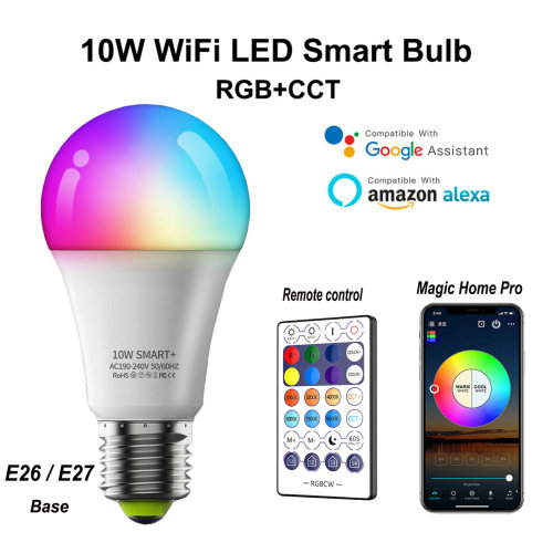 El diseño inteligente, el control inteligente WIFI y la bombilla LED RGB a todo color hacen que tu vida sea más divertida