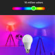 El diseño inteligente, el control inteligente WIFI y la bombilla LED RGB a todo color hacen que tu vida sea más divertida