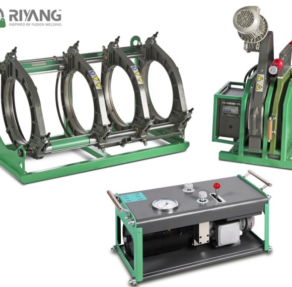 Machine de fusion bout à bout hydraulique V450 200MM-450MM (8" IPS -18'' IPS) | Fabricant de machines à souder le plastique