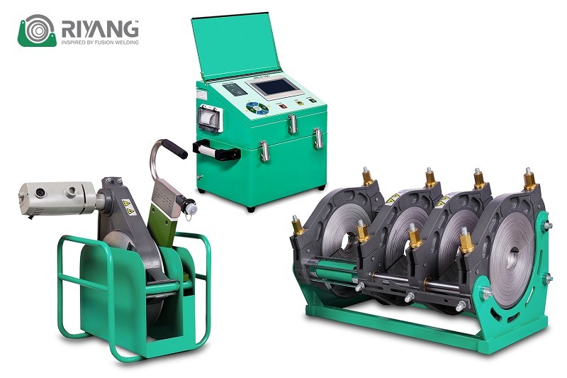 Máquina de fusão automática V315 CNC 90MM-315MM (3" IPS -10" IPS)