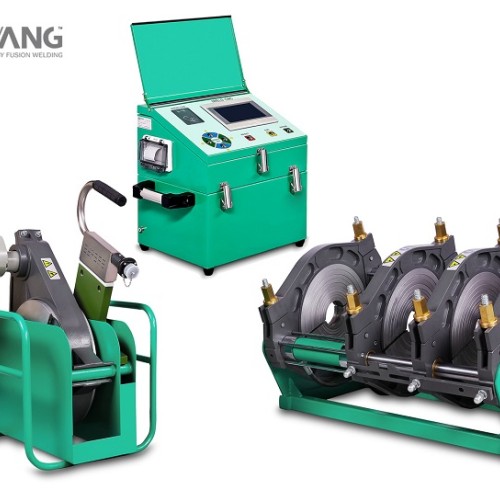 Máquina de fusão automática V315 CNC 90MM-315MM (3" IPS -10" IPS)