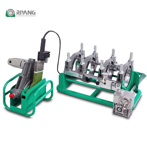 Máquina de fusão de extremidade manual V160M PLUS 50MM-160MM (2" IPS - 6" IPS)