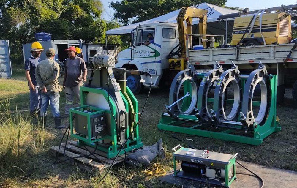 a operação básica da máquina de fusão de topo