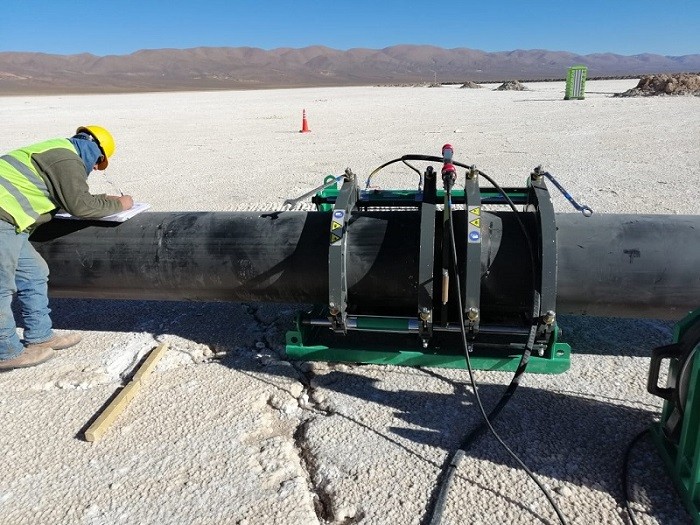 procedimientos de operación y precauciones para la máquina de fusión a tope