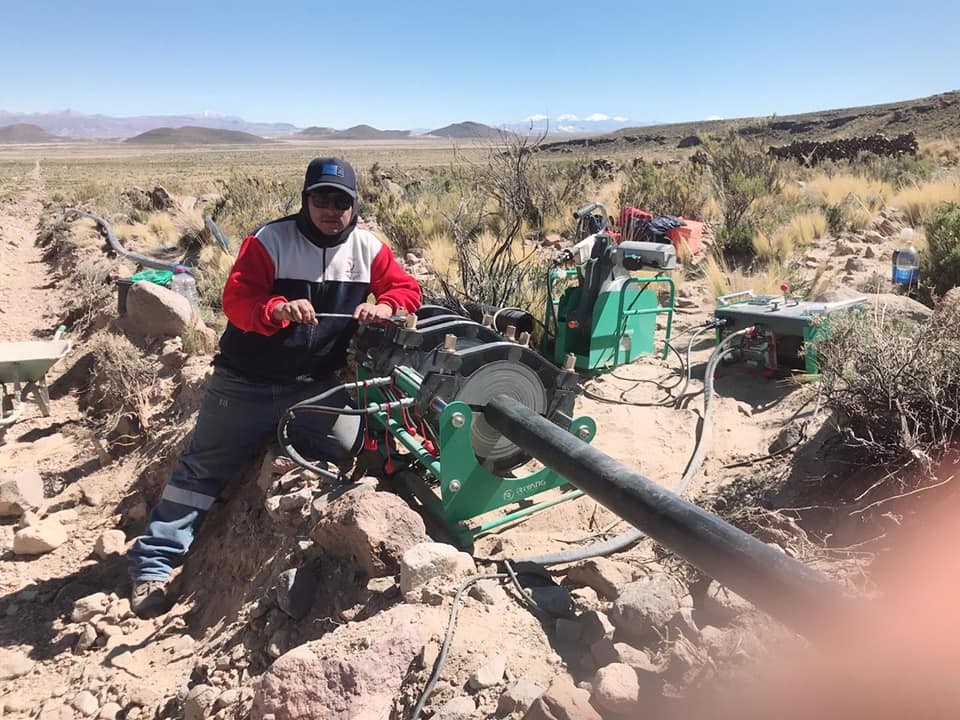 garantizar el efecto de funcionamiento de la máquina de fusión a tope