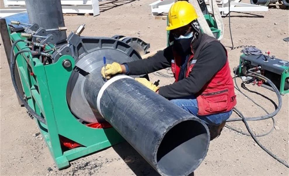 the complete operation method and precautions of using a butt fusion machine to connect PE pipes