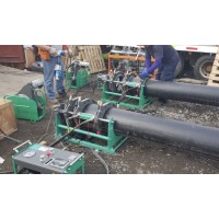 Basic Butt Fusion Machine RIYANG V355 Working in Santiago, Chile