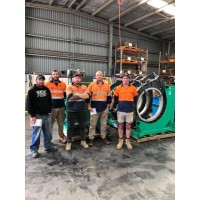 Machine de fusion bout à bout hydraulique RIYANG V1000 Basic Poly Welder Work à Victoria, Australie