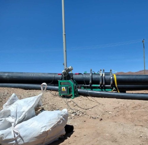 Principais características da máquina de fusão de topo de PE