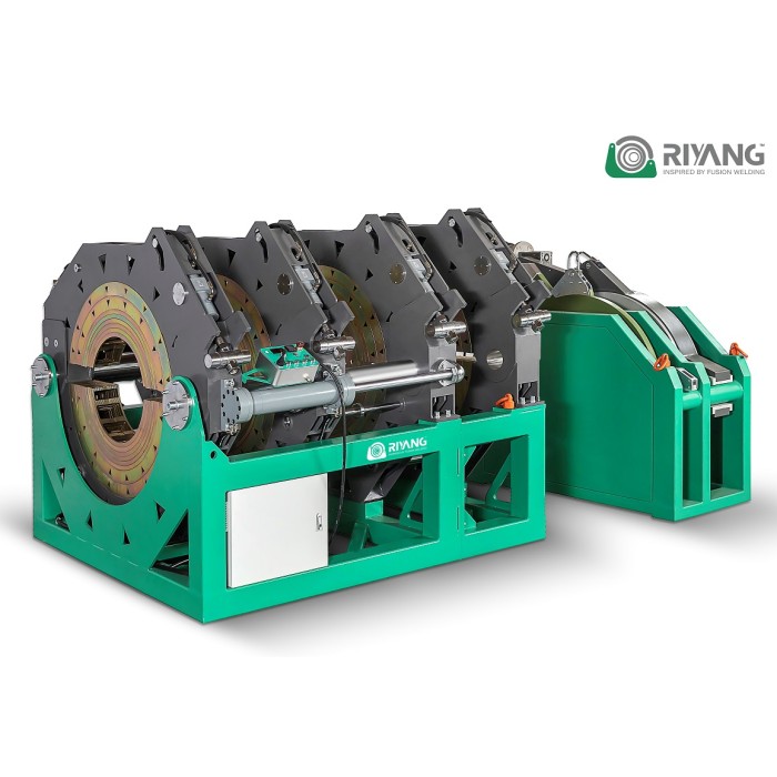 Máquina de fusión a tope de alta presión V1200SHP 630MM-1200MM (24'' IPS - 48'' IPS) | Fabricante de máquinas de fusión de tubos RIYANG