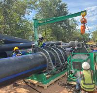 Fortalecendo parcerias: RIYANG oferece treinamento no Malaui para máquinas de solda de tubos HDPE