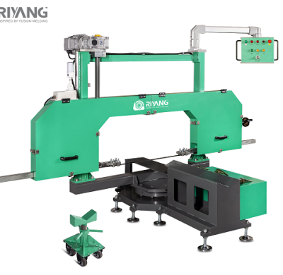 Sierra de cinta para tubos TPS400 | FABRICACIÓN RIYANG