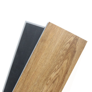 Waterproof SPC Floors Commercial Floating Floor Rigid Composite Core Click Vinyl | PVC Wooden Flooring 9''x48'' 4.0/0.3 HIF 21601