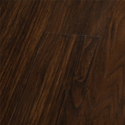 Black Vinyl Flooring Dark Luxury Vinyl Plank Flooring LVT PVC | 7''x48'' 4.2/0.3 Waterproof Eco-Friendly Durable HIF 9077