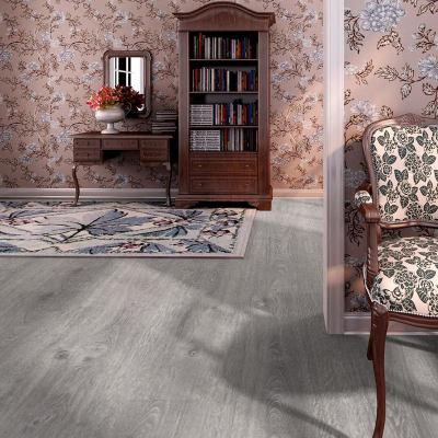 Wholesale Glue Down Vinyl Plank Flooring Dryback Gray LVT PVC Flooring| Recyclable Flexible Easy Clean Budget Friendly Children Flooring HIF 20479