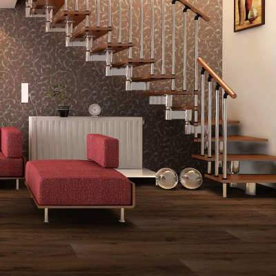 Wholesale Classic Glue Down Luxury Vinyl Plank Flooring Dryback LVT Flooring 7''x48'' 100m2MOQ Effortless Maintenance Recyclable HIF 20484