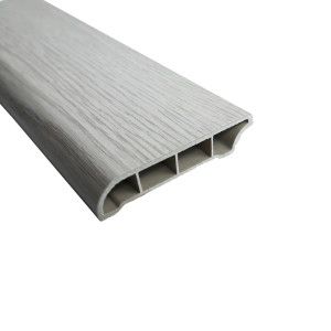 Ultrasurface Vinyl Flooring Accessories SPC Skirting 60 Baseboard Moulding  94.5in.x2.3in.x0.47in.