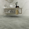 Baldosa de vinilo entrelazada con aspecto de piedra de tablones de vinilo de lujo LVT Haga clic en Pisos de vinilo Gris | 12''x24'' 5,0 mm/0,3 mm Fácil instalación HTS 8017