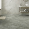 Baldosa de vinilo entrelazada con aspecto de piedra de tablones de vinilo de lujo LVT Haga clic en Pisos de vinilo Gris | 12''x24'' 5,0 mm/0,3 mm Fácil instalación HTS 8017