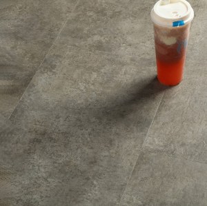Charcoal Anti-Slip SPC Tile Flooring | 6.0mm 12