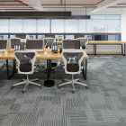 Pisos de baldosas de vinilo a prueba de agua Aspecto de alfombra LVT Haga clic en Pisos de vinilo | 24''x24'' 4.2mm/0.3mm Pet Friendly Kid Friendly Ortho ftalato libre HTS 8027