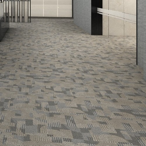 Waterproof Vinyl Tile Flooring | 18" Length by 18" Width by 4.00mm Thick | Ultrasurface LVT Click Vinyl Flooring Carpet Deisgn HTS 8031