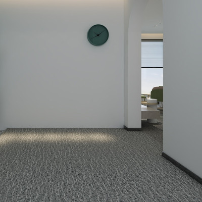 Waterproof Vinyl Tile Flooring Carpet Design LVT Click Vinyl Flooring | Quick Installation Low Maintenance Flexible 12''x36'' 3.0mm/0.3mm HTS 8032