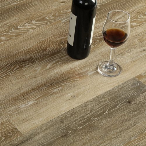 Rigid Core SPC Vinyl Plank Commercial Vinyl Flooring | Super Stability Easy Clean 6''x48'' 5.5mm/0.5mm For Commercial Use HDF 9167