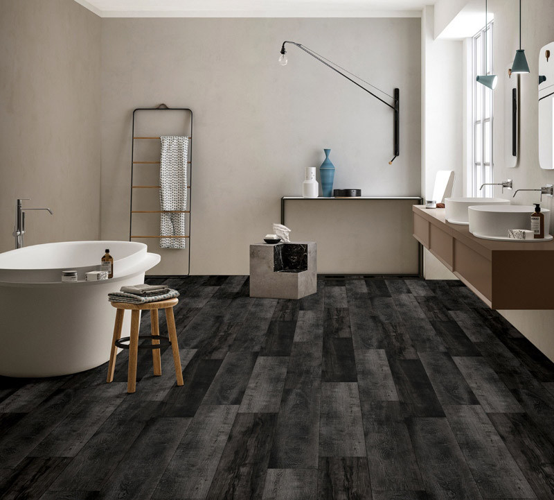 wood-look luxury vinyl planks 