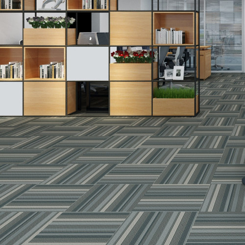 SPC Tile Flooring Rigid Composite Core Click Vinyl | Commercial Residential Ofiice 18''x24'' 4.0mm/0.3mm Easy Clean Anti Slip HTS 8035
