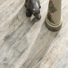 Pisos de tablones de vinilo de lujo con pegamento Pisos de LVT Dryback gris Apto para mascotas Apto para niños Orto Sin ftalatos Metal no pesado 7''x48'' HIF 1718