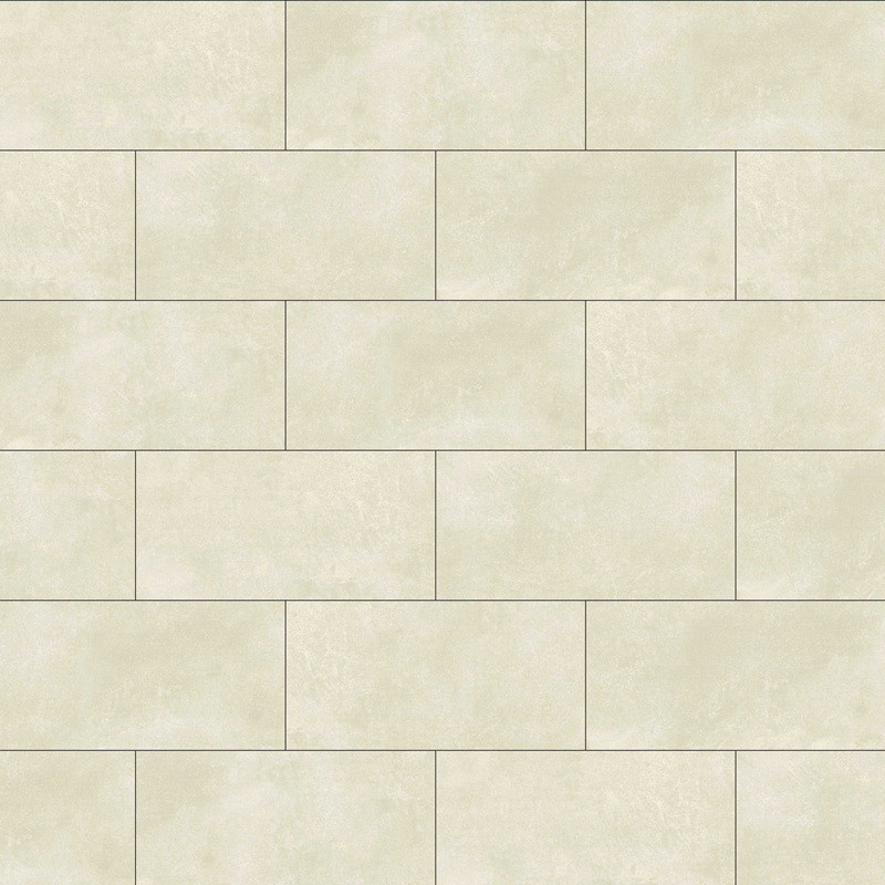 Stone look SPC vinyl tile application