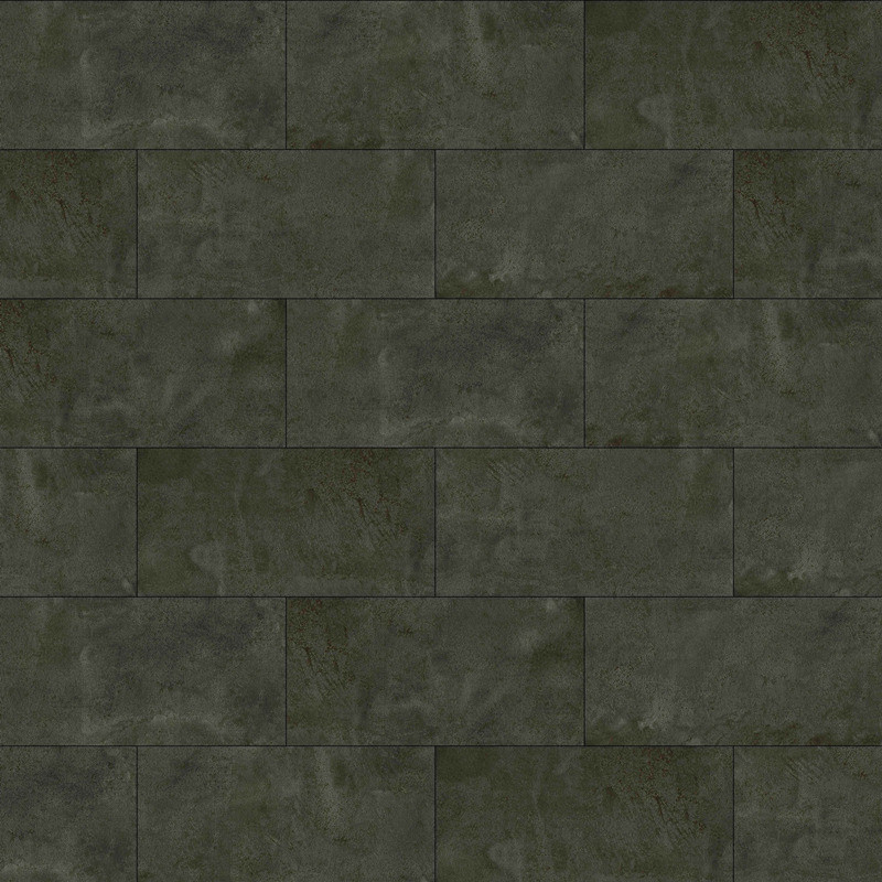 Stone look SPC vinyl tile application