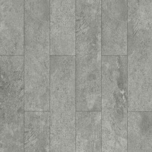 Núcleo rígido SPC Viny Tile tablones de vinilo de lujo Aspecto de piedra | Cocina de sótano de bajo mantenimiento con aspecto de ceniza de cemento UCT 6004