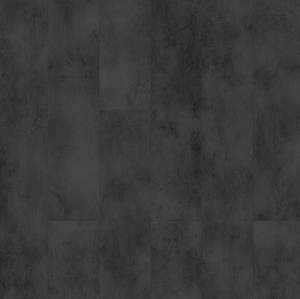 Pisos de baldosas de vinilo de lujo | Pisos flotantes de PVC | Easy Clean Extreme Performance Fir Proof Black Stone UCT 6009
