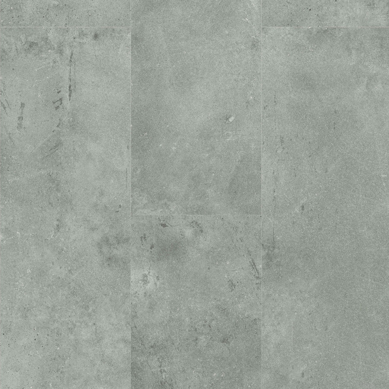 Stone look SPC vinyl tile application