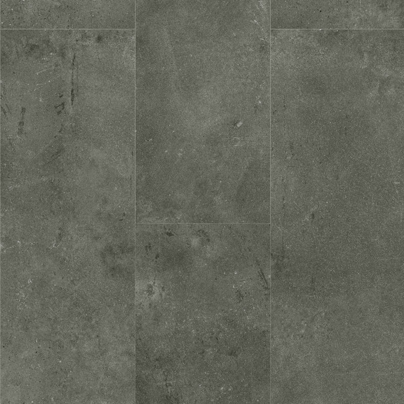 Stone look SPC vinyl tile application