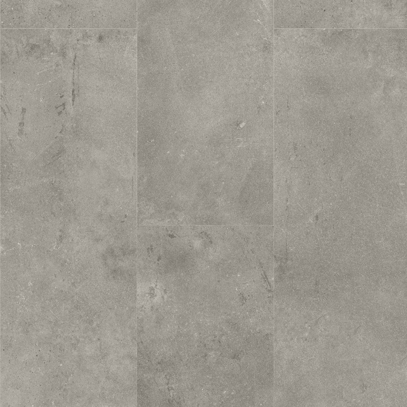 Stone look SPC vinyl tile application