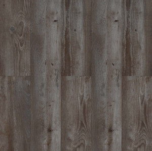 WPC Waterproof Vinyl Flooring Indoor Click PVC Flooring Black | Stain Resistance Comfort House Basement UCL 8058